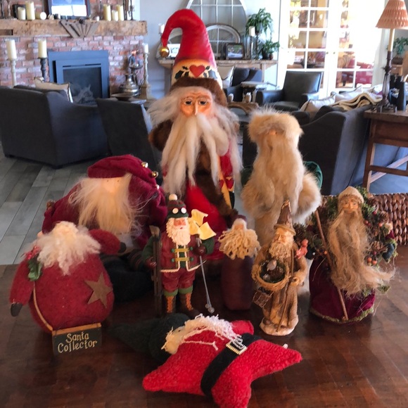 Vintage Santa Claus Decorations
